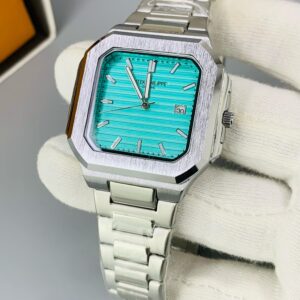 Cubitus Model-Silver Chain Tiffany Dial