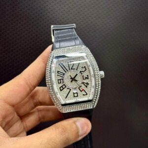 Franck  Muller White DIAL Watch - Silver Black