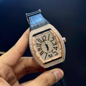 Franck  Muller White DIAL Watch - Rosegold  Blue