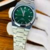 PRX Model Watch- Silver Green Dial